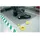 COBA Europe Arbeitsplatzmatte PVC 1,5 m x 0,9 m Grau
