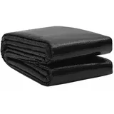 vidaXL Poolabdeckung Schwarz 1000 x 500 cm