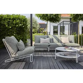 Brafab Blixt Couchtisch Aluminium hellgrau