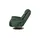 HIMOLLA Sessel 7418 Leder 81 x 111 x 95 cm Grün elektrisch