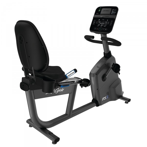 Life Fitness Liegeergometer RS3 Track Connect englische Konsole