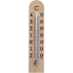 TFA Dostmann 12.1005, Flüssigkeitsumgebungs-Thermometer, Indoor, Analog, Braun,