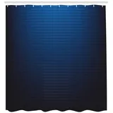 ABAKUHAUS Duschvorhang Digitale Stadtlinien 175 x 220 cm dunkelblau