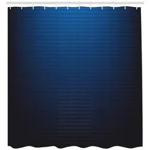 ABAKUHAUS Duschvorhang Digitale Stadtlinien 175 x 220 cm dunkelblau