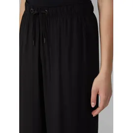QS Culotte aus Viskose Schwarz 32