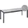 Beliani Binasco Gartentisch 160-220 x 90 x 75 cm Steinoptik Grau