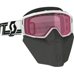 Scott Primal Safari Facemask Schwarz/Weiße Ski Brille, schwarz-weiss für Männer