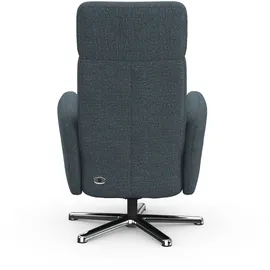 sit&more TV-Sessel Grenoble blau 71 x 110 x 82 cm elektrisch