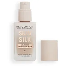 Revolution Beauty Makeup Revolution Skin Silk Serum Foundation Leichtes Make-up mit aufhellender Wirkung Farbton F7 23 ml
