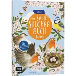 EDITION MICHAEL FISCHER 330/93363 Mein Sach-Stickerbuch Natur – Vögel