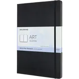 Moleskine Notizbuch Aquarell A4 Schwarz