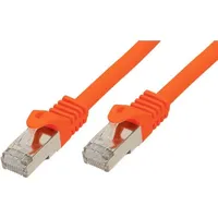 S-Conn Cat.7 S/FTP 15 m Netzwerkkabel Orange Cat7 S/FTP (S-STP)