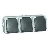 Peha Steckdose Grau 306311