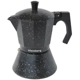 Klausberg Moka Express 12 Tassen Grau