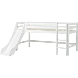 Hoppekids Hochbett ECO Dream 70 x 160 cm Kiefer massiv weiß