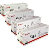 Canon 4 Canon Toner 045H Multipack K C M Y 4-farbig