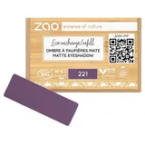 Zao Refill Rechteck Eye Shadow 221 Matt Plum