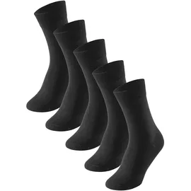 SCHIESSER Socken 5er Pack Schwarz 43-46