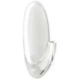 Command 2er-set Ovale Klebehaken, Command, transparent, 0,9 Kg Command