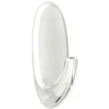 Command 2er-set Ovale Klebehaken, Command, transparent, 0,9 Kg Command