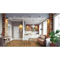 Krono Original Laminat Castello Gold Volcano Oak (1.285 x 192 x 8 mm, Landhausdiele, Gold Volcano Oak)