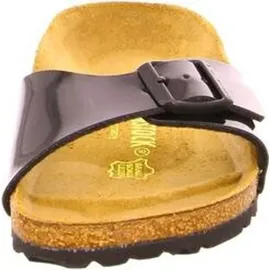 Birkenstock Madrid Birko-Flor Lack schmal schwarz lack 38