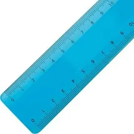Brunnen Lineal 30,0 cm, rot, gelb, grün oder blau