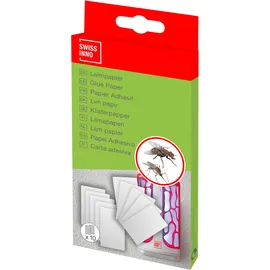 SWISSINNO Nachfüll-Leimpapier für Insektenleimfänger 10 Stück