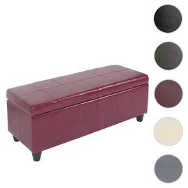 Mendler Sitzbank Kriens Rot 112 x 45 x 45 cm