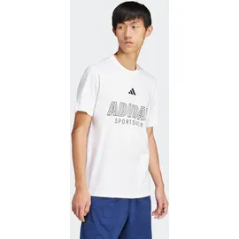 adidas House of Tiro Linear Graphic weiß L