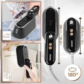 Duronic HS90 2-in-1 schwarz/silber