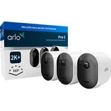 Arlo Pro 5 2K+, 3er Set, Überwachungskamera