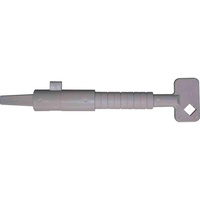 ABUS B8 – 1-Zylinder Kunststoff, Weiß
