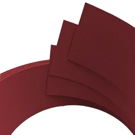zaun|zu® Sichtschutzstreifen 255 x 6,3 cm Bordeauxrot Kunststoff 2 St.