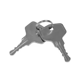 Tectake tectake® 2 Fenstergriffe abschließbar - weiß