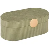 Atmosphera Schmuckschatulle Enya, Samt, 13 x 10 x 25,5 cm