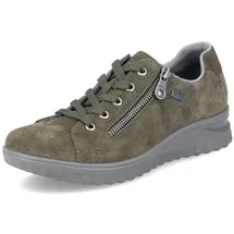 Rieker Schnürhalbschuh Damen Grün 41