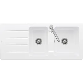 Villeroy & Boch Architectura 1,5 Becken rechts Einbauart weiß 1160 x 510 mm Handbetätigung