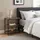 Relaxdays Nachtschrank 61 x 60 x 30 cm Braun