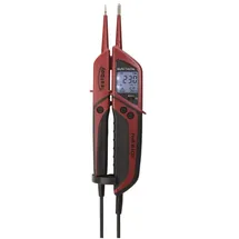 Testboy Aktionsset Profi III LCD Spannungsprüfer mit PICA Tieflochmarker Rot/Schwarz