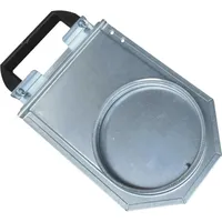 Schuko Handabsperrschieber m. Feststellschraube, Durchmesser 160 mm