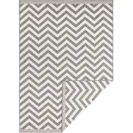 Northrugs Palma Wendeteppich 120 x 170 cm grau