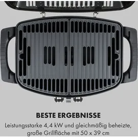 Klarstein Gasgrill Parforce Duo grau