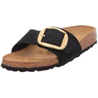 Birkenstock Madrid Big Buckle LENB black Stiefel schwarz 43 EU