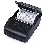 ENJOY-UNIQUE Mini-Thermodrucker bondrucker für iOS, Android, Windows, USB, POS, Bluetooth 4.0, 58 mm