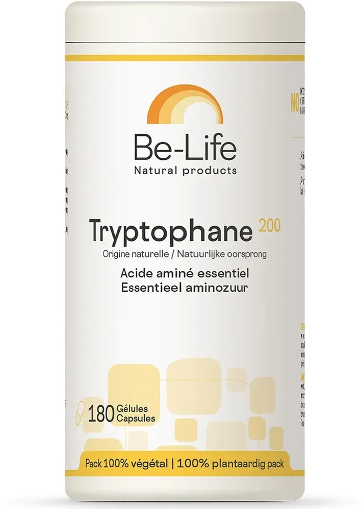 Be-Life Tryptophane 200 mg 180 St Capsules