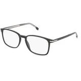 Boss 1727 Herren-Brille inkl. Gläser Vollrand Eckig Acetat-Gestell 55/18/145, schwarz