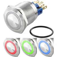 TRU Components TC-7494644 Vandalismusgeschützter Druckschalter 250 V/AC 3 A