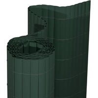 jarolift PVC Sichtschutzmatte Premium Sichtschutz Garten, Terrasse Sichtschutzzaun Balkonverkleidung Zaunblende, 180 x 300 cm, grün