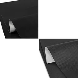 Set: Sitzbank-Bezug Kunstleder anti-rutsch schwarz XL 140x100 cm Sitzbezug + Sitzbank-Bezug Kunstleder Carbon-Look XL 140x100 cm Sitzbezug